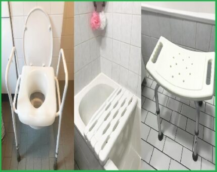 Our bathroom mobility aids are designed to provide extra support when washing & showering.